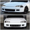 Auto Dynasty Led Drl Black Housing Clear Corner Headlight Lamps Tool Kit Compatible With Honda Civic 2 3dr 92-95