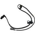 Abs Speed Sensor For Toyota Prius 2004 2005 2006 2007 2008 Front Passenger Side 2 Male Blade Type Terminals 8954247020 