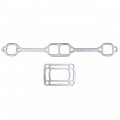 Goodbest New Exhaust Manifold Riser Elbow Gasket Kit Compatible With Volvo Penta 5 0 And 7 V8 Engine 1992-up