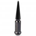 Ocpty Lug Nuts 24pcs With 1 Key 4 5a A Tall 14x1 5 Black Spike For F150d Gmc Tuner Racing Fits Cadillac Chevy Hummer Jeep