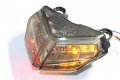 Httmt Mt197- Motorcycle Smoke Led Tail Light Brake With Integrated Turn Signals Indicators Compatible Ducat 1098 1098r 1098s