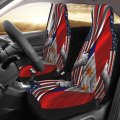 Uas American Flag And Philippines Front Car Seat Cover For Men Women 2 Pcs Automotives Vehicle Cover Cars Suv Pick-up Truck