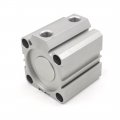 Baomain Air Cylinder Sda 50-30 Pneumatic 50mmx30mm Double Action Thin 