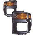 Headlightsdepot Driver Passenger Corner Light Set For 08-21 Ford E-150 E-250 E-350 E-450 