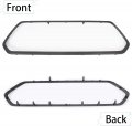 Kuafu Front Grille Trim Bezel Compatible With 2016-2023 Toyota Tacoma 5271104010 Black Bumper Grill Molding