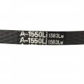 Uxcell A1550 V-belts 1550mm Inner Girth 13mm Top Width 8mm Thickness A-section Rubber Drive Transmission Belt