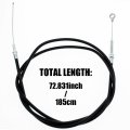 Soajee 71inch Throttle Cable 63inch Casing Wire For Yerf Dog 360000700 Go Kart 3002 3203 3206 John 14sb Manco White Fox