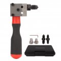 Brake Line Flaring Tool 3 16 In And 1 4 Copper Tube Single Double Flare Adapter Universal Auto Repair Kit With Storage Box