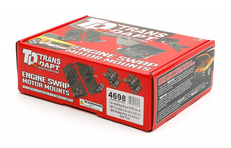 Trans-dapt 4698 Motor Mount Kit