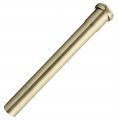 Westbrass D421-01 Slip Joint Extension Tube 1-pack Polished Brass 