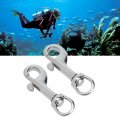 Qanyegn Single Ended Bolts Hook Rotating Eye Diving Clips Keychain Holder For Dog Leash Key Chain