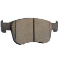 Front D2115 Ceramic 4pcs W Hardware Disc Brake Pad Set 