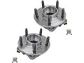 Front Wheel Bearing Hub Assembly Set Of 2 For 2002-2013 Chevy Impala Fwd With 4-wheel Abs 