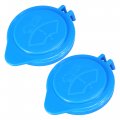 2pcs Blue Cp9z-17a605-a Windshield Wiper Washer Fluid Reservoir Tank Bottle Cap For Ford Focus 2012-2018 