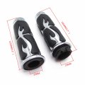 Httmt Mt291-006- Chrome Handlebar Grips 1 25mm Hand Grip Compatible With All Year Suzuk Kawasak Yamah H-d Bimmer Triumph