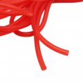 Uxcell Red 5m Length 5mm Inner Dia Silicone Fuel Line Gas Hose Tube Pipe For Auto