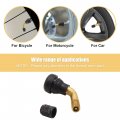 Uxcell 10pcs Copper Valve Stem Vacuum Tire Extension Extenders Adapter For Motorcycle Car