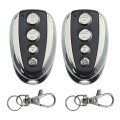 Universal Automatic Sliding Gate Opener Remote Control 433 92 Mhz For Non Encrypted Gates 2 Pack Backup Key Cloning Remotes 100 