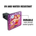 Wonder Woman Step Aside Boys Trailer Hitch Cover Plug Insert For 1 25 In Receivers Durable Black Abs Plastic With Uv Resistant