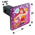 Wonder Woman Step Aside Boys Trailer Hitch Cover Plug Insert For 1 25 In Receivers Durable Black Abs Plastic With Uv Resistant