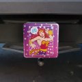 Wonder Woman Step Aside Boys Trailer Hitch Cover Plug Insert For 1 25 In Receivers Durable Black Abs Plastic With Uv Resistant
