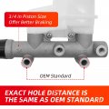 Brake Master Cylinder Fit For Arctic Cat Wildcat Prowler 500 550 650 700 1000 2502-043 0502-786 631593