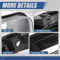 Auto Dynasty 4pcs Switchback E-led Drl Composite Headlights Assembly And Bumper Lamps Compatible With Chevy Express Gmc Savana