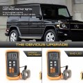 Vipmotoz Front Amber Rear Red Led Strip Side Marker Lights For 2002-2018 Mercedes-benz W463 G-wagon G500 G550 G55 G63 Amg