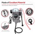 Carburetor And Intake Manifold Boot Kit 0470-571 For Arctic Cat Atv 500 Auto 4x4 2004 To 2007 Includes Fuel Filter Clean