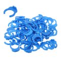 200pcs 3 8 Inch Locking Clip For Ro Water Filtration System Tube Quick Connect Lock Clamps Fitting Replacement Parts Blue 