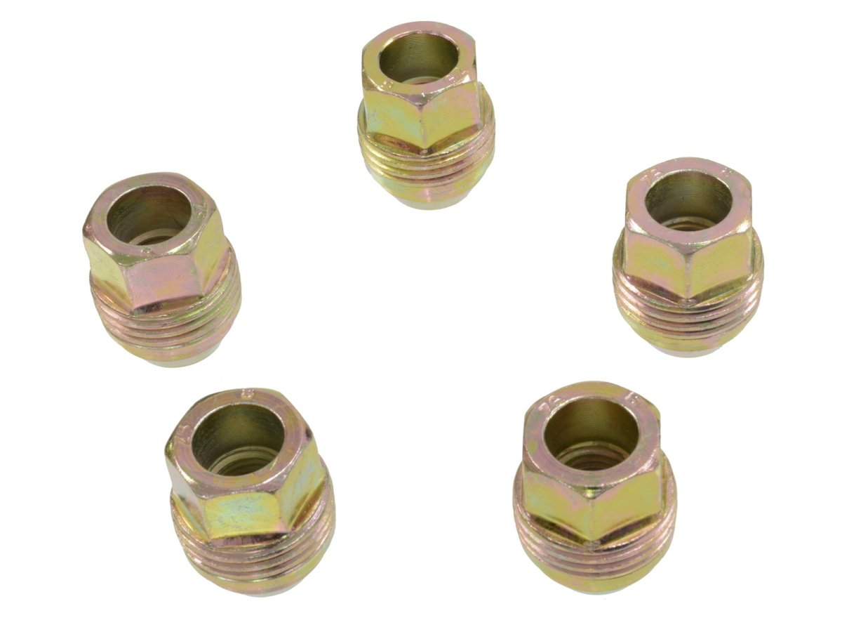 2000 2004 Corvette Factory Wheel Lugnut Set Of 5 Part Number 10028615