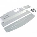 Hecasa Engine Splash Shield Compatible With 2007-2015 Infiniti G35 G37 Q40 Q60 2009-2019 Nissan 370z Under Tray Cover Skid
