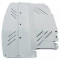 Hecasa Engine Splash Shield Compatible With 2007-2015 Infiniti G35 G37 Q40 Q60 2009-2019 Nissan 370z Under Tray Cover Skid