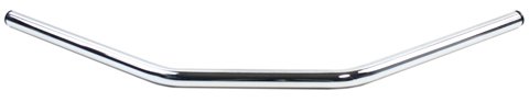 Emgo 1in Street Wide Drag Bar Handlebar Chrome