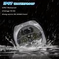 Sautvs Led Headlights For Yamaha Yxz 1000r High Low Beam Head Lights Front Lamps Wolverine X2 X4 2018-2023 Yxz1000r 2016-2024