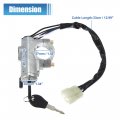 X Autohaux Ignition Key Switch Steering Lock Cylinder W Key 48700-01g25 For Nissan D21 Pathfinder Pickup 1986-1997 Manual