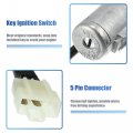 X Autohaux Ignition Key Switch Steering Lock Cylinder W Key 48700-01g25 For Nissan D21 Pathfinder Pickup 1986-1997 Manual