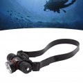 Headlamp Rechargeable Diving Aluminum Alloy Ipx68 Waterproof 10w 1000lm 5 Modes Underwater Flashlight For Cave Fish Fork