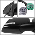Auto Dynasty Gm1321384 Side Door Power Mirror With Heated Signal Blind Spot Memory For Chevrolet Traverse 2009-2012 Passenger