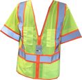 Ml Kishigo 1242 Ultra-cool Polyester Mesh Class 3 Surveyors Vest Large Lime 