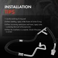 A-premium A C Discharge Line Hose Assembly Compatible With Ford F-150 2017-2020 V6 3 5l Turbocharged Compressor To Condenser