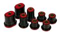 Prothane 7-222 Red Front Control Arm Bushing Kit With Shells 