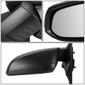 To1320348 Factory Style Driver Left Side Mirror Manual Folding Power Adjust Heated Glass Compatible With Toyota Tacoma 16-17