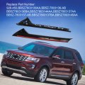 Carmocar A-pillar Front Molding Windshield Trim Left Outer Inner Replacement For 2011-2019 Ford Explorer 926-450 Bb5z7803136aa