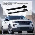 Carmocar A-pillar Front Molding Windshield Trim Left Outer Inner Replacement For 2011-2019 Ford Explorer 926-450 Bb5z7803136aa