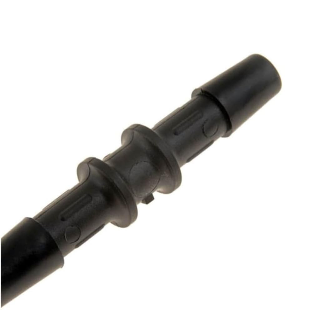 Hvac Heater Hose Connector Plastic Barb End 1 And 2 180 Degrees Fitting Angle Rlx-wop-47090-cl360a50 Black