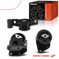 A-premium 3pcs Engine Motor Mount And Transmission Kit Compatible With Jeep Zj Series Grand Wagoneer 1993 1994 1995 1996 5 2l
