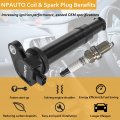 Ignition Coil Pack Spark Plugs Fit For 1 6l 6 Hyundai Accent Kia Rio Rio5 5 2006 2007 2008 2009 2010 2011 Uf499 C1543 Set Of 4