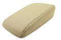 Fits 1999-2003 Acura Tl Synthetic Beige Leather Center Console Lid Armrest Cover Skin Only 