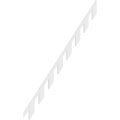 Ekena Millwork Denp06pl1312fay02 Pvc Dentil Trim White 